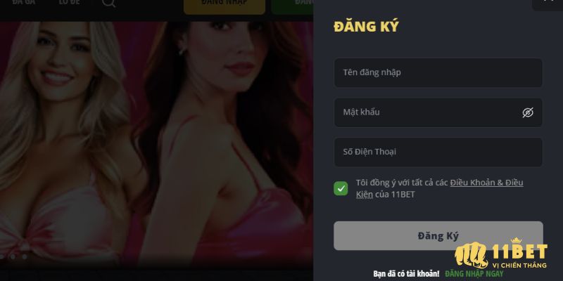Hỏi đáp 11Bet về cách mở tài khoản