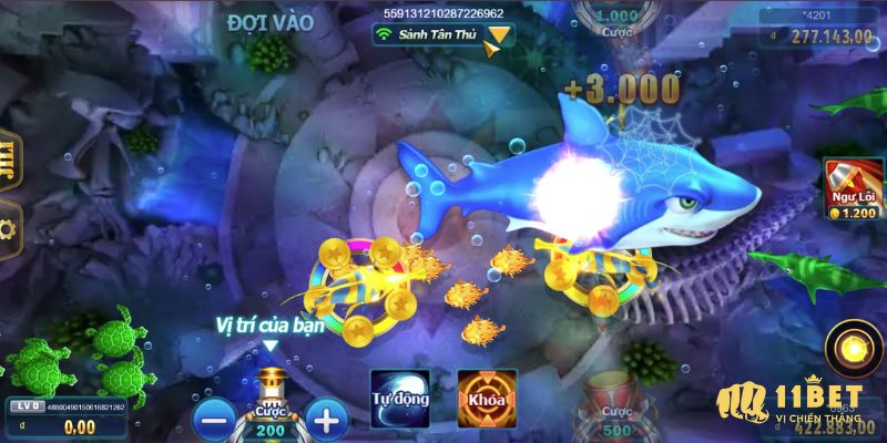 Sức hút của sảnh bắn cá 11Bet
